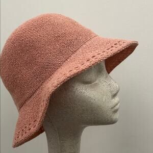 Marcus Adler Woven Dusty Rose Pink Women's Bucket Hat, O/S